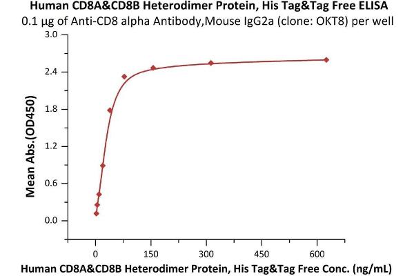 CD8 Protein (CD8) (AA 22-182) (His tag)