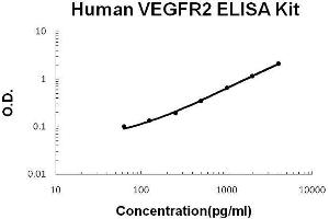 Image no. 1 for VEGF Receptor 2 (VEGFR2) ELISA Kit (ABIN1672753)