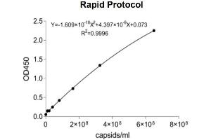 Typical standard curve